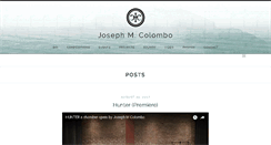 Desktop Screenshot of josephmcolombo.com