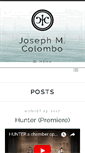 Mobile Screenshot of josephmcolombo.com
